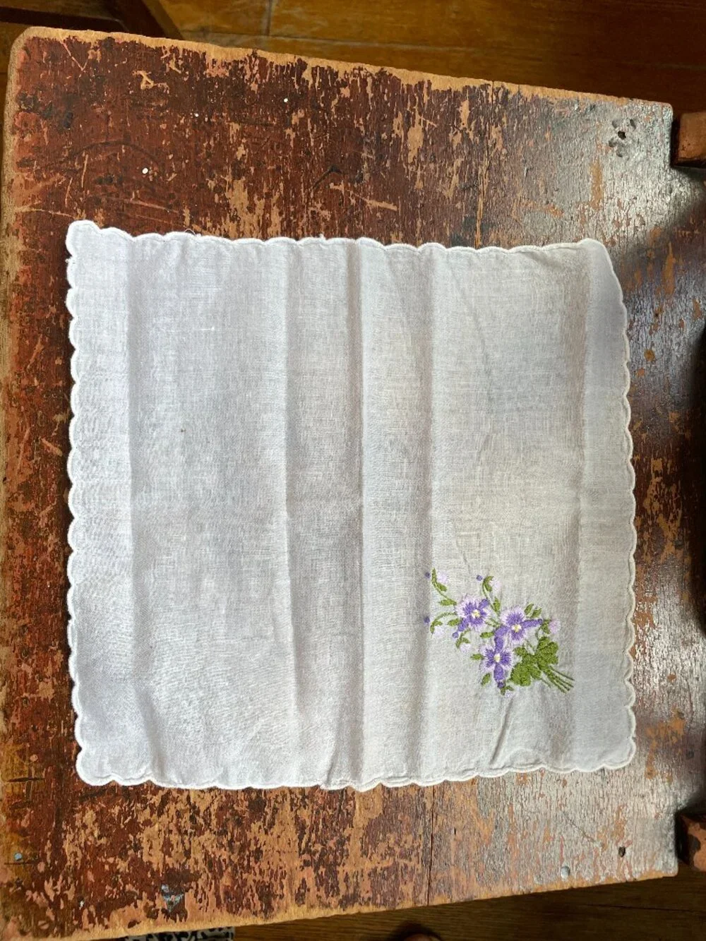 vintage handkerchief, 3/$10